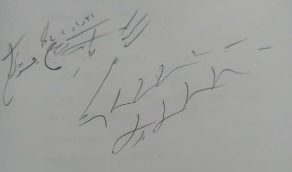 امضا وریا سیفی نویسنده