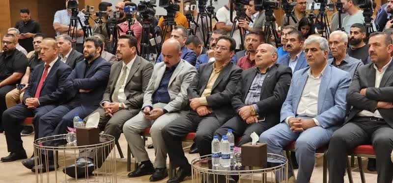 حضور منطقه آزاد قصرشیرین در نمایشگاه بین المللی سلیمانیه