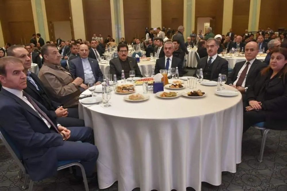 برگزاری مراسم چهارمین سالگرد شهادت سردار سلیمانی و یاران شهیدش در اربیل