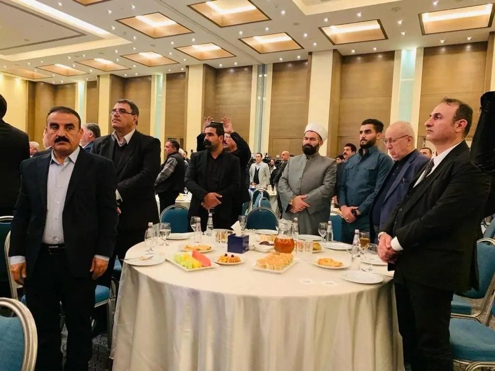 برگزاری مراسم چهارمین سالگرد شهادت سردار سلیمانی و یاران شهیدش در اربیل