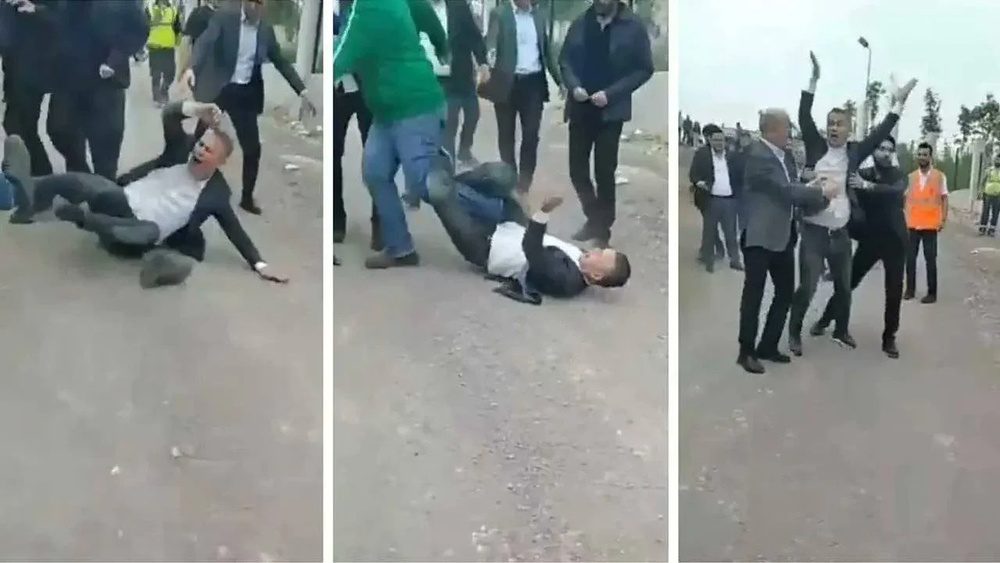 تمارض این بازیکن AKP باعث اخراج او از میدان سیاست شد + فیلم