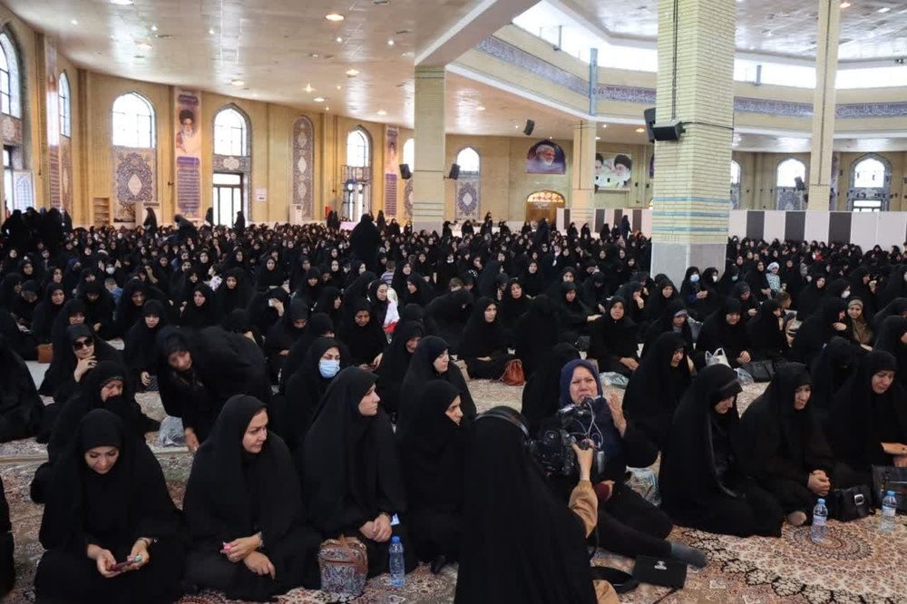 گزارش تصویری برگزاری مراسم سوگواری آیت الله رئیسی در ایلام