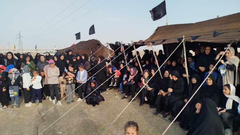 گزارش تصویری آیین سنتی چمر شهید رئیسی توسط ایل شوهان