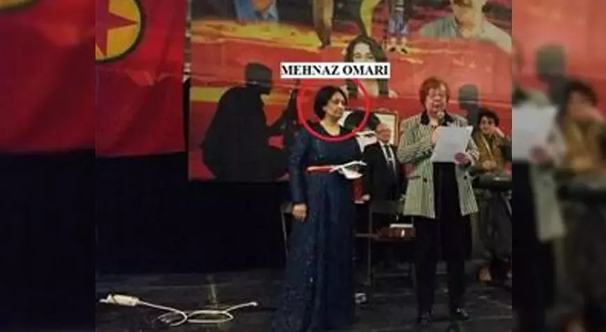 دستگیری مهناز عمری عضو ارشد PKK در استانبول توسط میت