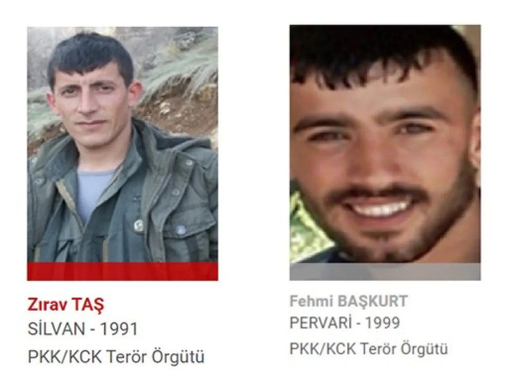 عملیات گسترده در دیاربکر؛ دو عضو کلیدی PKK کشته شدند + فیلم