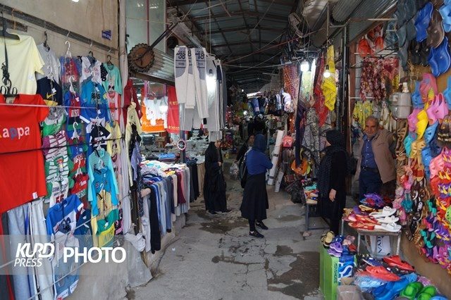 بازار عید قروه در بن بست گرانی