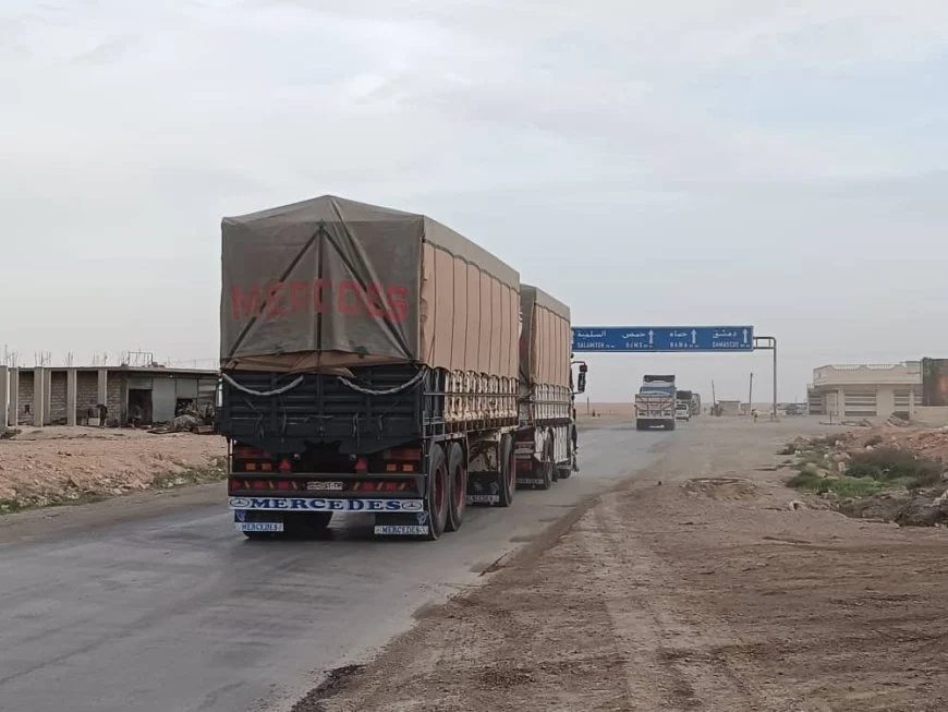 ارسال کاروان کمکهای بشردوستانه هلال احمر کُردی به سواحل سوریه
