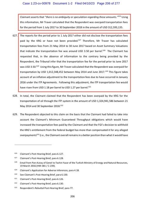 افشای دریافت ۲ میلیارد و ۳۲۰ میلیون دلار توسط دولت اردوغان از نفت اقلیم کردستان