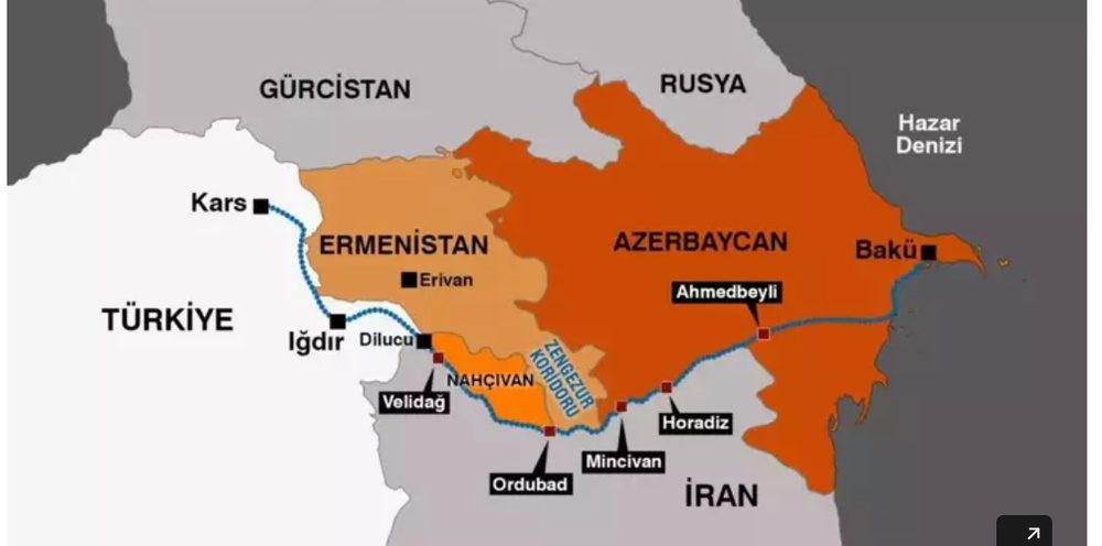 روسیه و ایران هم در آینده می فهمند که نگرانی‌های آنها درباره زنگزور بی‌اساس بوده است