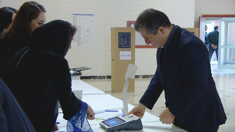 حضور مسئولان دولتی و حزبی اقلیم کردستان در انتخابات پارلمانی عراق