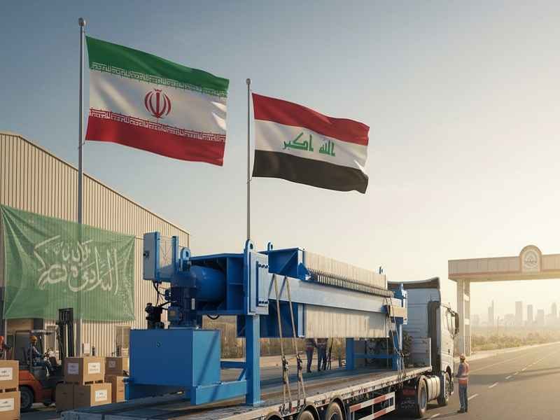 فیلتر پرس شیره خرما در عراق