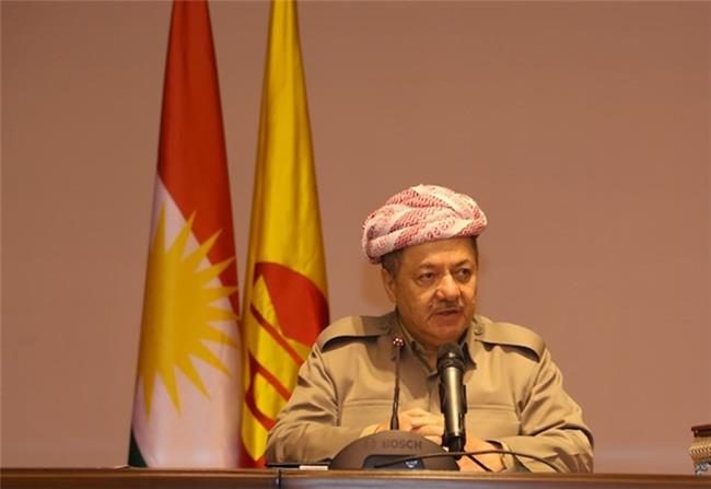 پیام مسعود بارزانی در خصوص تحولات عراق و منطقه