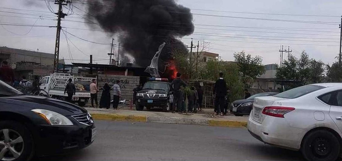 کشته شدن یک نیروی پلیس در انفجار کرکوک
