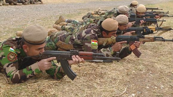 هاوپەیمانان راهێنانیان بە 40 هەزار پێشمەرگە کردووە