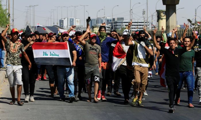 Iraqi protesters want PM, president and speaker to go: organizer