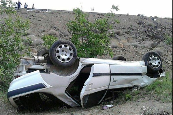 یک کشته و ۲ مجروح بر اثر واژگونی پژو پارس در ایلام