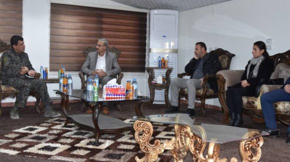 مەزڵووم کۆبانی لەگەڵ ئەندامانی حزبی ئایندەی سووریا کۆ بوویەوە