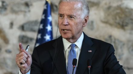 Joe Biden backs military support to Syrian Kurds