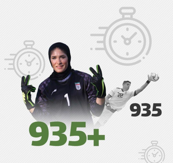 20-year-old Kurdish girl breaks Iran clean sheet record