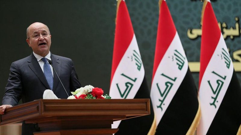 Iraqi president condemns US attack on PMU bases
