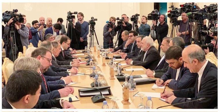 وەزیری دەرەوەی ئێران لەگەڵ وەزیری دەرەوەی ڕووسیا دیداری کرد