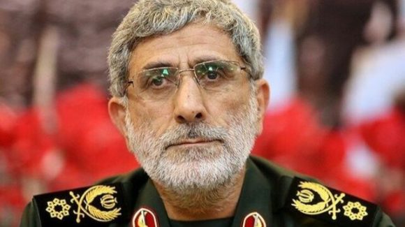 سەرتیپ قائانی وەکوو فەرماندەی فه‌یله‌قی قودسی سوپای پاسداران دەستنیشان كرا