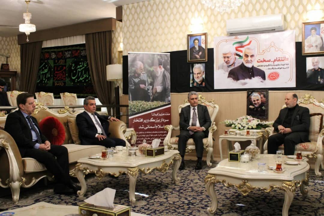 شهید سلیمانی عامل صیانت از روابط ایران و اقلیم کردستان بود
