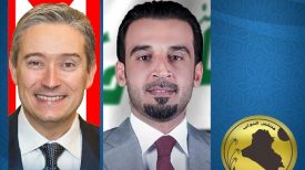 حلبوسی و وزیر کانادایی تحولات عراق و پیامدهای آن بر منطقه را بررسی کردند