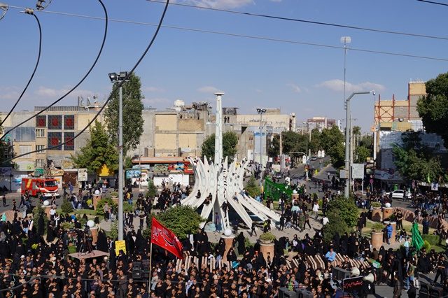 نقش «سردار سلیمانی» در میدان اصلی قروه/تغییر نامی ماندگار