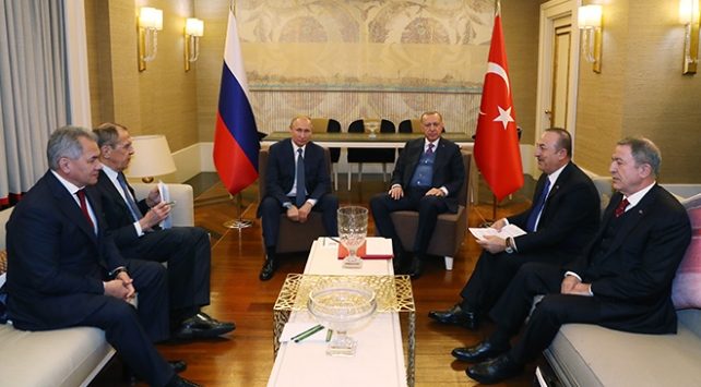 دیدار اردوغان – پوتین با موضوع تنش های ایران – آمریکا و مسئله لیبی