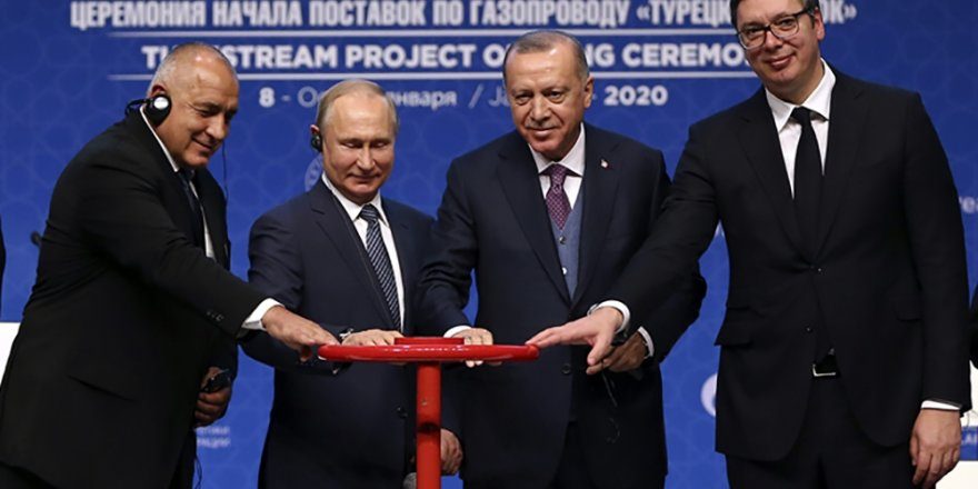 خط لوله ترک آکیم با حضور اردوغان و پوتین افتتاح شد