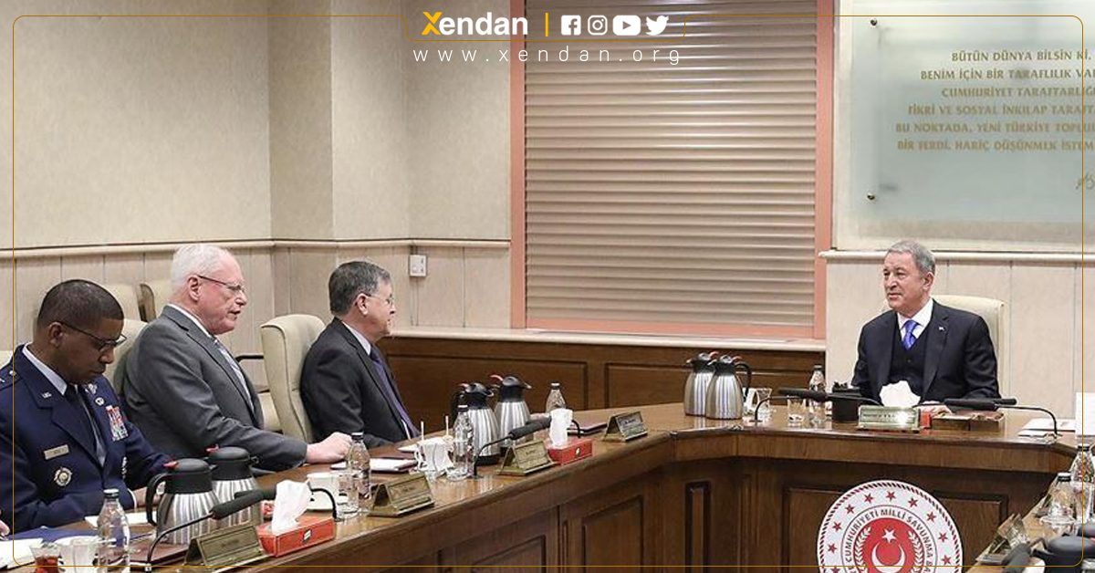 ئەمریکا و تورکیا پرسی سوریا تاوتوێ دەکەن