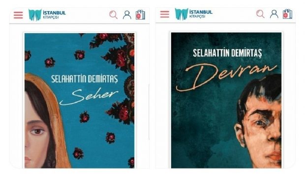آغاز فروش کتاب های صلاح الدین دمیرتاش در کتابخانه های شهرداری کلانشهر استانبول