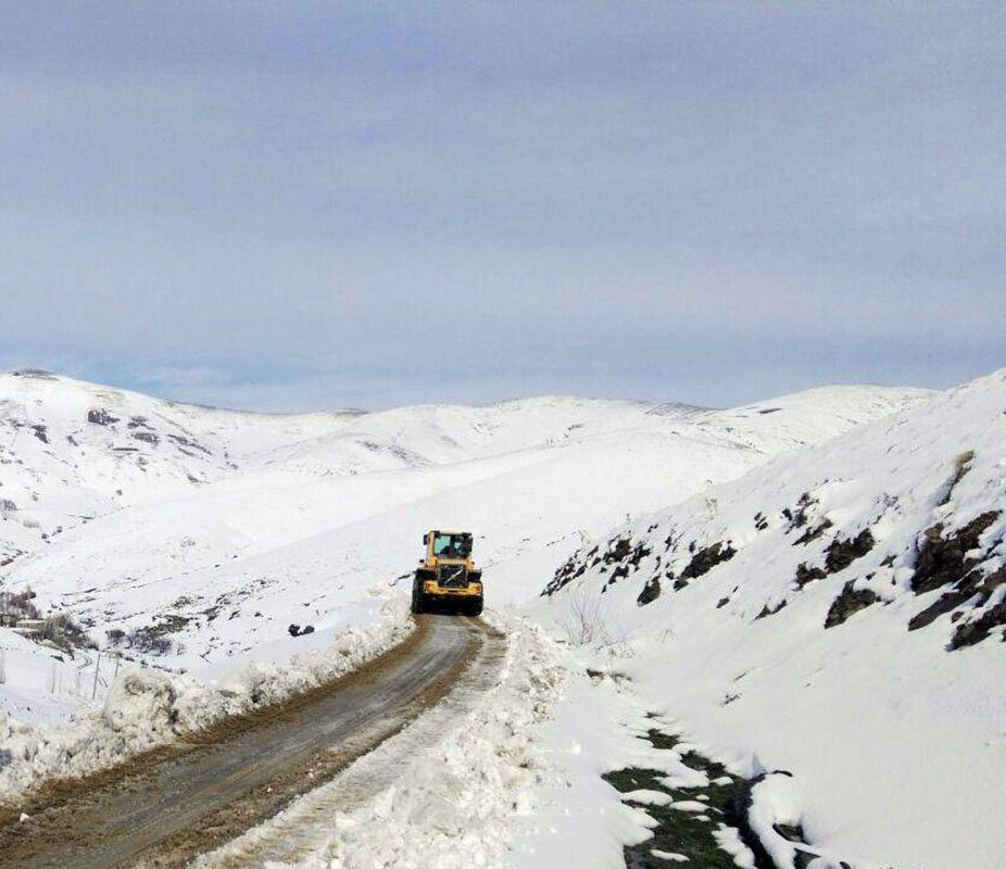 50 راه روستایی در کردستان همچنان مسدود است