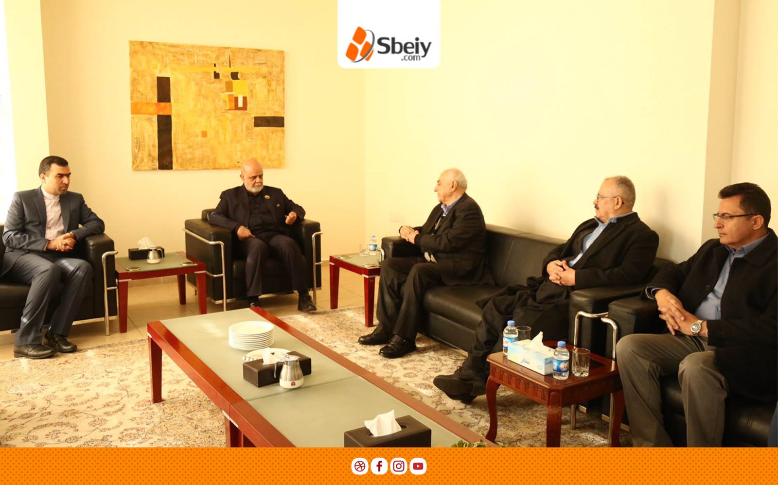 تاکید مسجدی بر گسترش روابط ایران و عراق در دیدار با رهبر جنبش تغییر