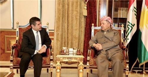 رایزنی مسعود بارزانی و سرکنسول آمریکا بر سر تحولات عراق