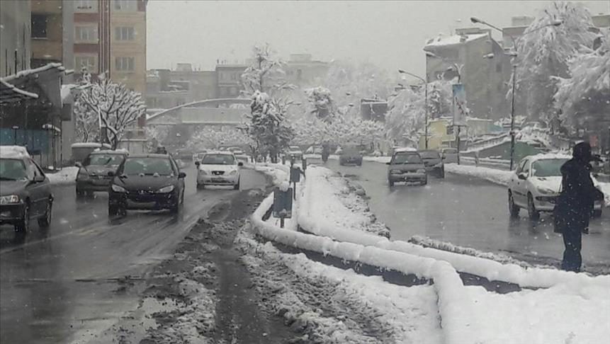 کرمانشاه سفیدپوش شد