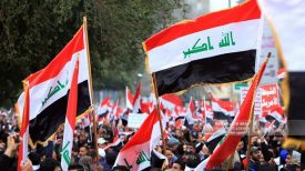 برگزاری تظاهرات بزرگ در بغداد در محکومیت حضور نظامی آمریکا