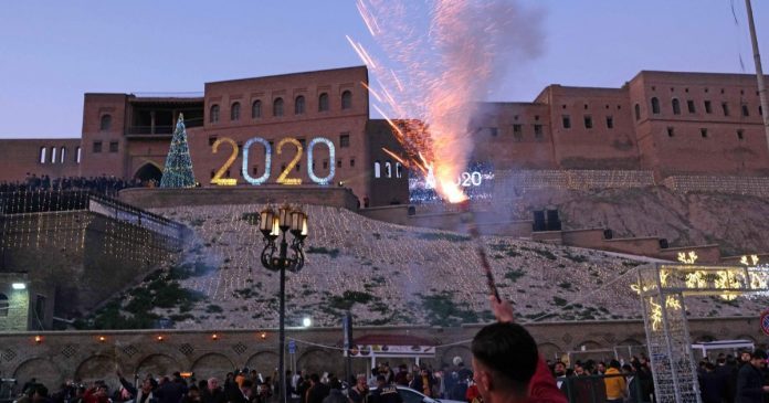هزینه 800000 دلاری برای آتش بازی سال 2020 در اقلیم کردستان