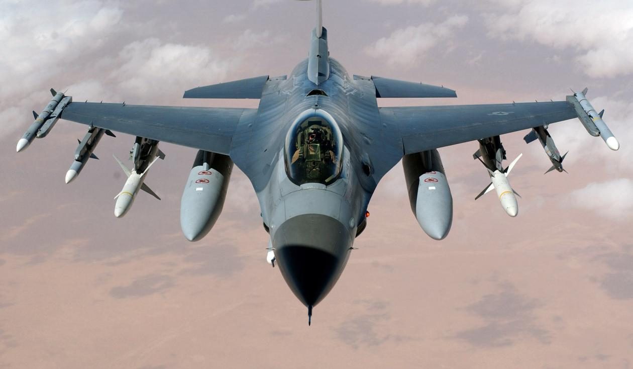 فڕۆکە f-16کانی عێراق بەردەوامن لە ئەرکەکانیان