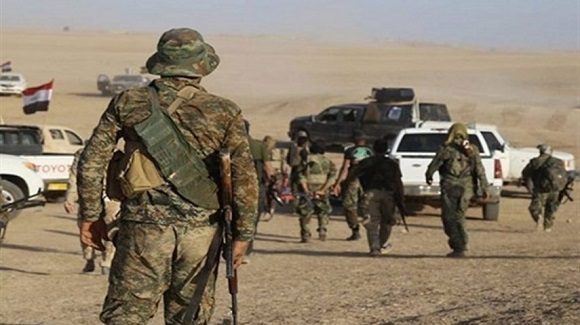 افزایش حضور نیروهای حشد الشعبی در مرز عراق با سوریه
