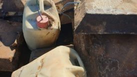 حشد الشعبی 100 بمب دست‌ساز را در جنوب غرب کرکوک خنثی کرد