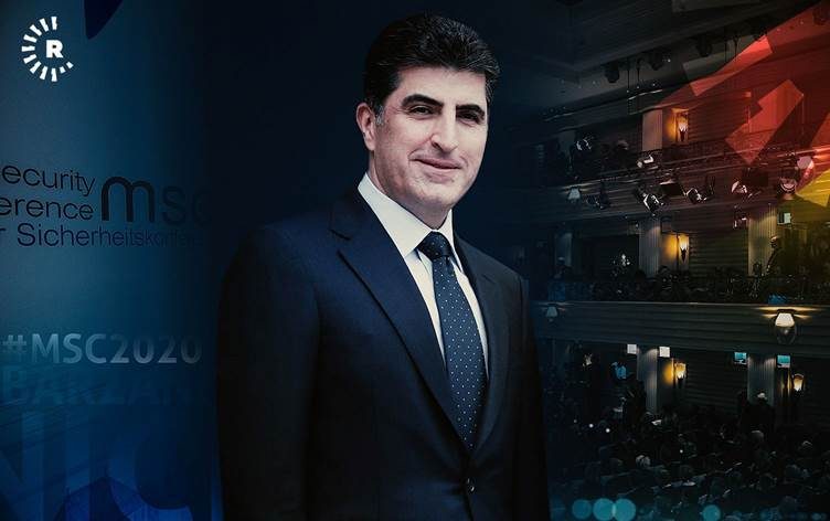 نچیروان بارزانی در کنفرانس امنیتی مونیخ شرکت می کند