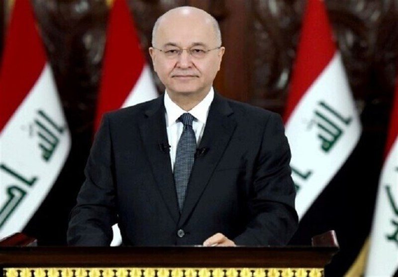رئیس جمهور عراق وارد اربیل شد