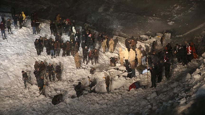 افزایش آمار تلفات سقوط بهمن در استان وان به 41 کشته