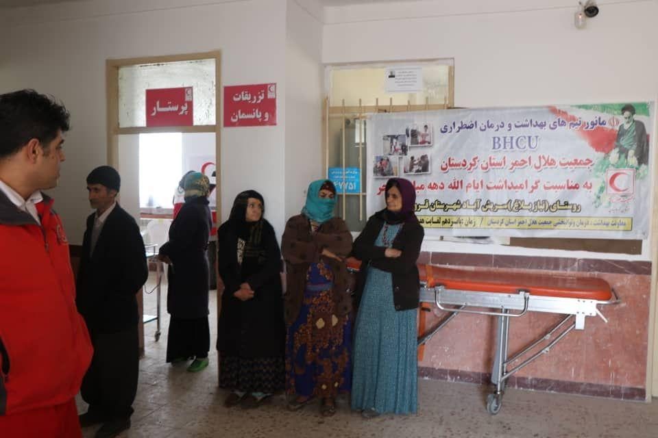 ویزیت روستاییان محروم در کردستان