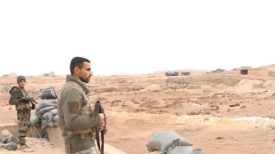 حشد الشعبی برای تامین مرز عراق با سوریه نقاط امنیتی جدید احداث کرد