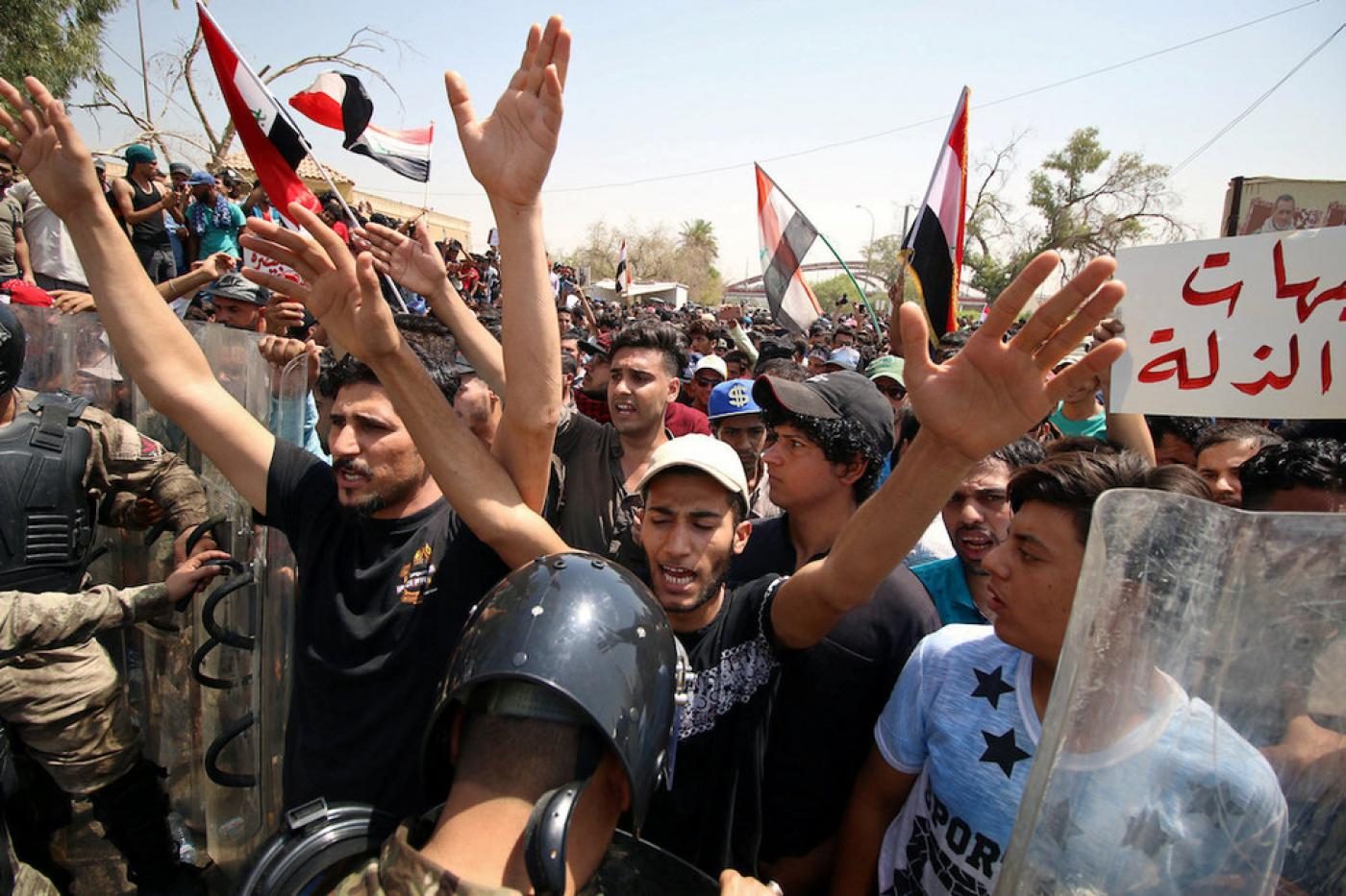 Iraqi Kurdistan authorities decry protest suppression / Dana Taib Menmy