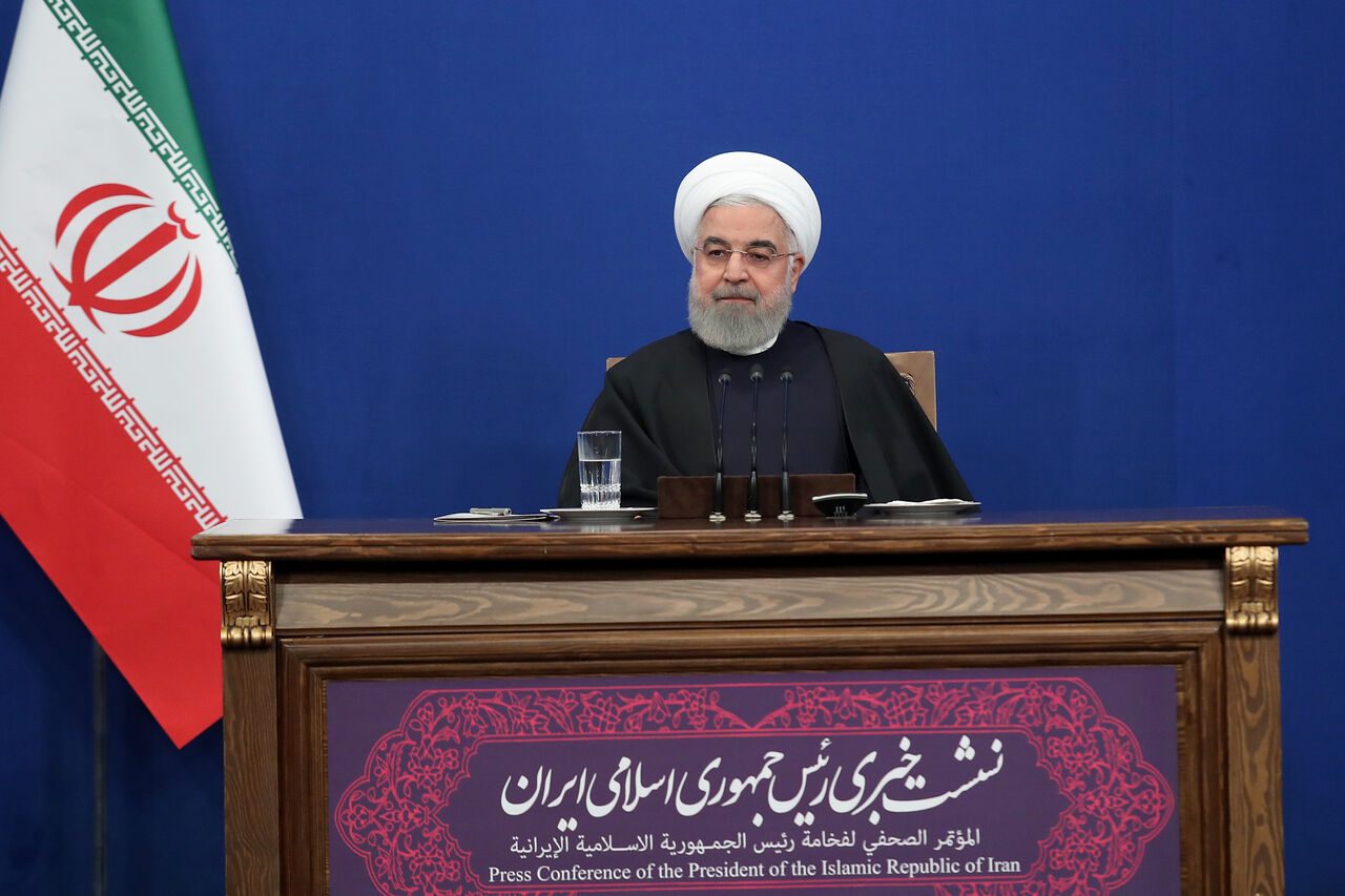 روحانی: فشار حداکثری را پشت سر گذاشتیم/ انتخابات فقط در ۴۴ حوزه انتخابات رقابتی نیست