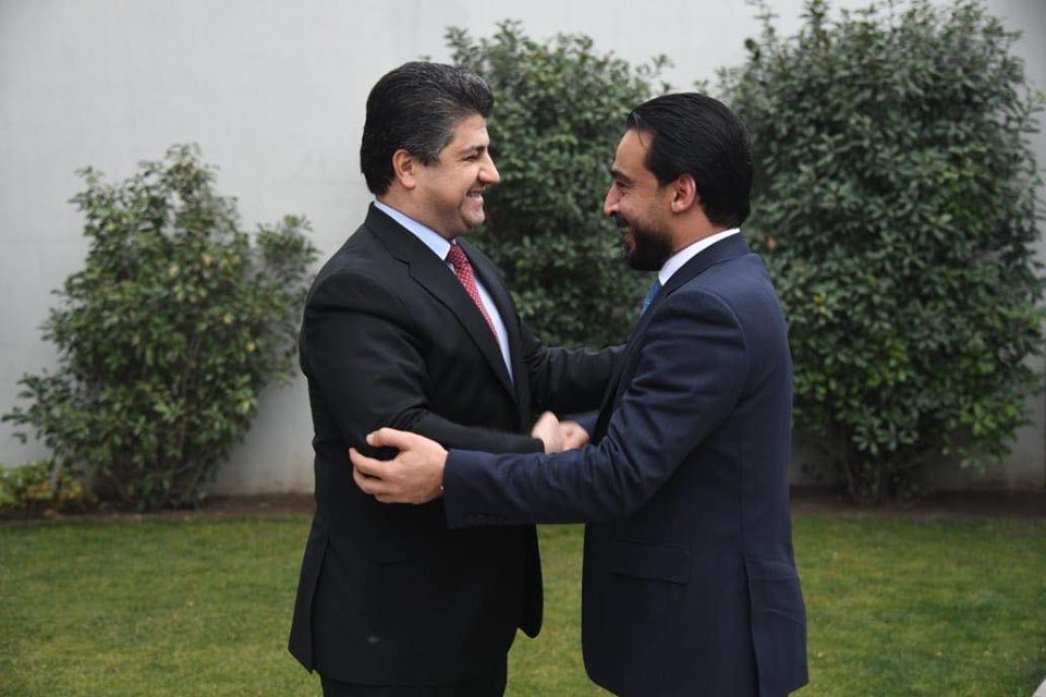 الحلبوسی با مقامات حزب اتحادیه میهنی کردستان دیدار کرد